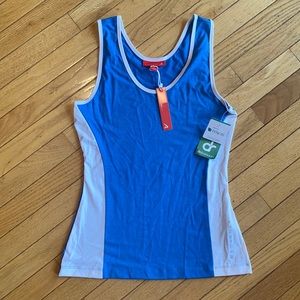 Redvanly Tennis Tank - Blue/White